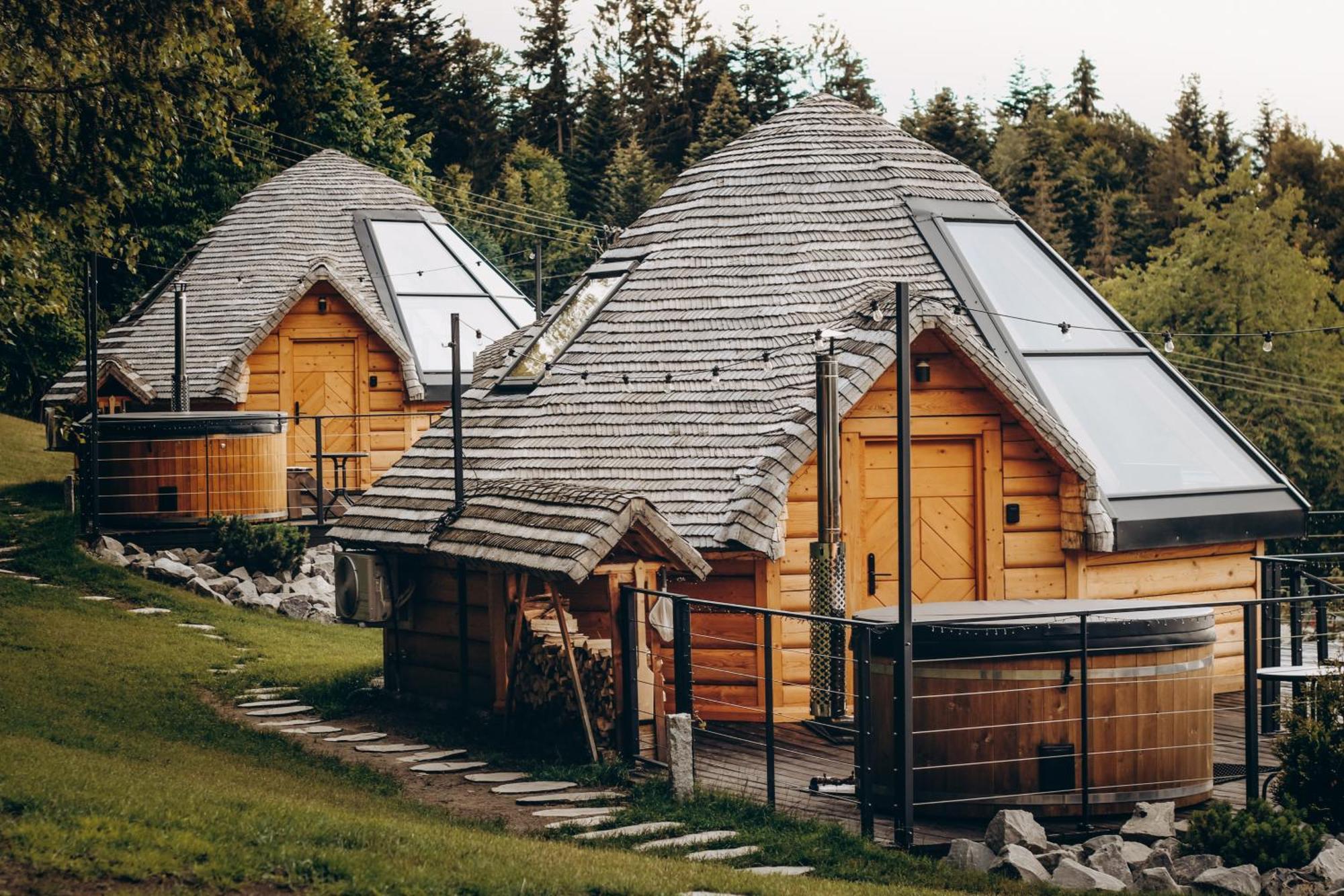 Osada Poli Koniakow - Panoramiczny Domek Nr 1 Z Prywatna Balia I Hydromasazem Kültér fotó