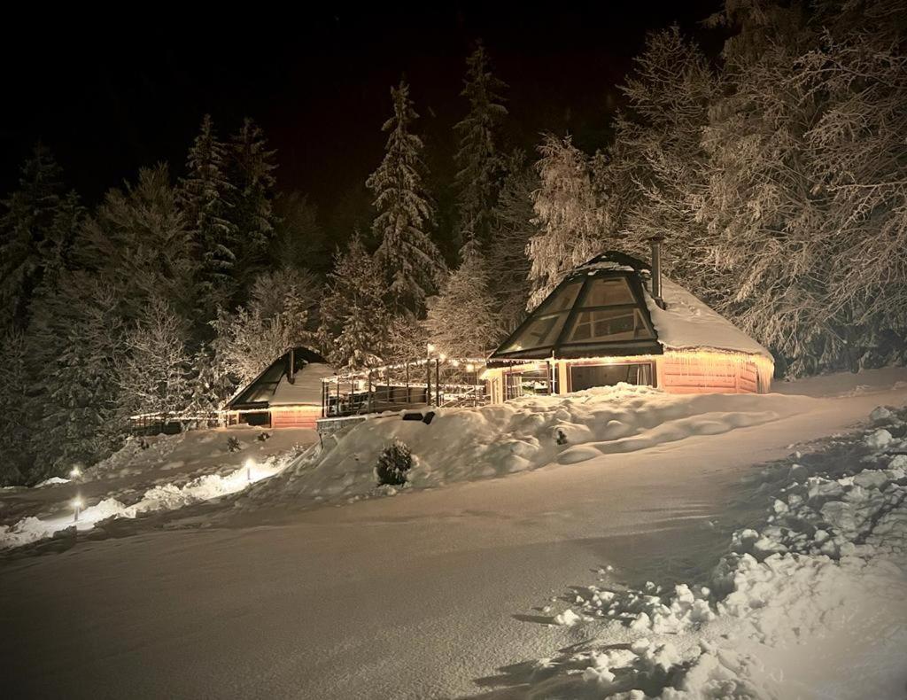 Osada Poli Koniakow - Panoramiczny Domek Nr 1 Z Prywatna Balia I Hydromasazem Kültér fotó